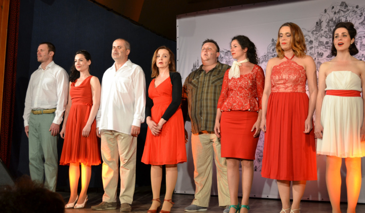 A kassai Thália Színház nagysikerű teltházas szereplése Zsarnón 