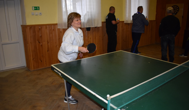 Stolnotenisový a darts turnaj 29.12.2018 -Szilveszteri ping-pong